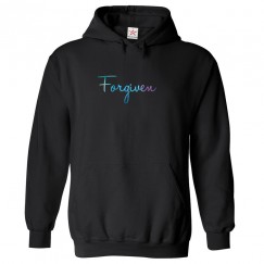 Forgiven Classic Unisex Religious Kids and Adults Pullover Hoodie